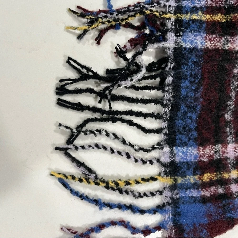 BP. Multi Colored Plaid Shawl Scarf